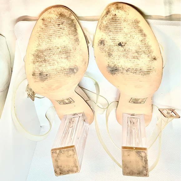 🔥CLEAR HEELS 🔥(fits 8.5) SIZE 9🔥 USED - Picture 11 of 11